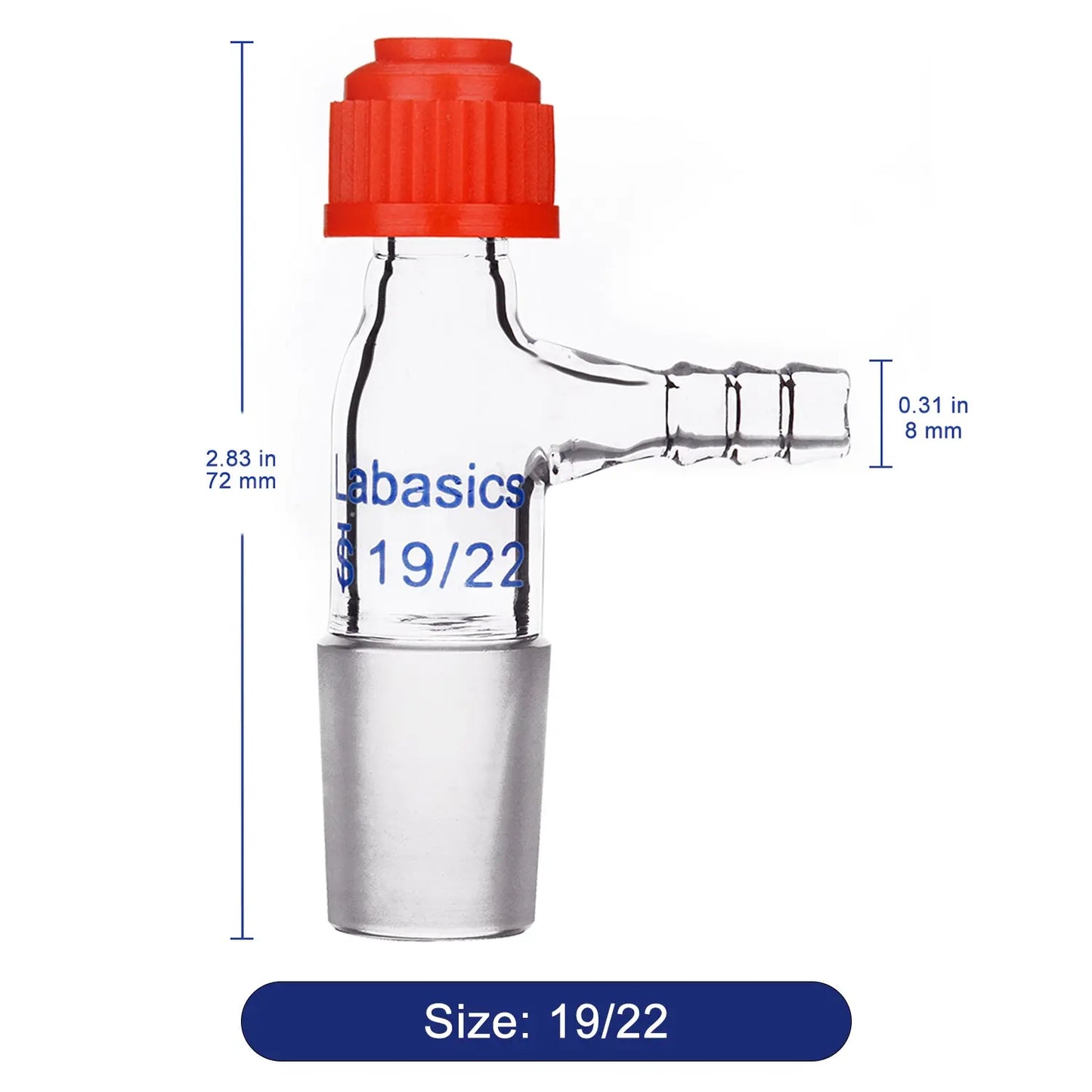 Thermometer Adapter, 14/20 Inlet Joint Labasics