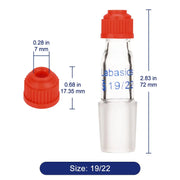 Thermometer Inlet Adapter, 80 mm Height Labasics