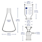 Vacuum Filtration Apparatus, 500-2000 ml Labasics