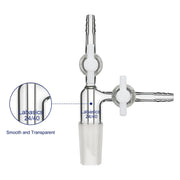 Vacuum Transfer Adapter with PTFE Valve Labasics
