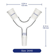 Y-Shaped Connecting Adapter Labasics