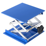 8x8 inch scissor jack lift table supporting up to 15 kg for large laboratory equipment elevation