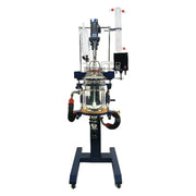 High-capacity 20L lab reactor with rotation and jacketed heating/cooling