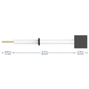graphite sheet working electrode 10-20 mm PTFE high purity