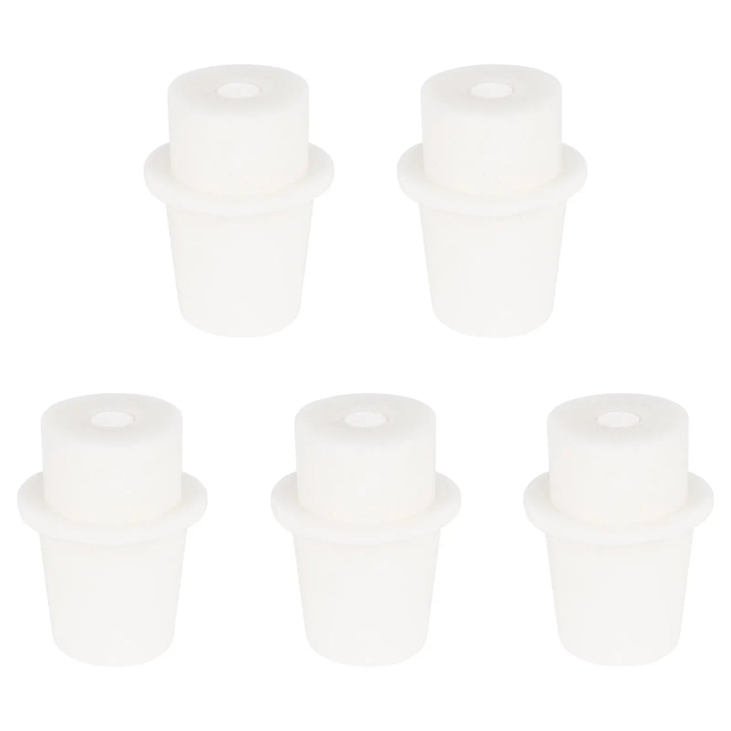 Silicone Stopper, with Detachable Glass Frit, 3/5 Pack Labasics