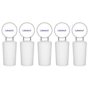 Glass stopper, 24/40 joint, solid penny head design, lab glassware sealing plug
