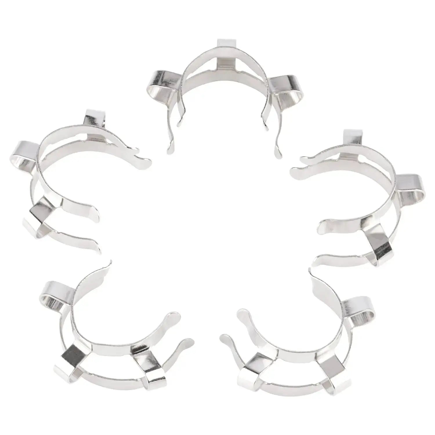 24 mm metal clip for securing 24/29 and 24/40 laboratory glass joints