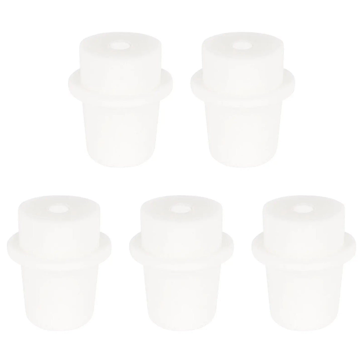 Silicone Stopper, with Detachable Glass Frit, 3/5 Pack Labasics