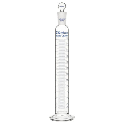 Graduated Cylinder with Stopper, 50-500 mL Labasics
