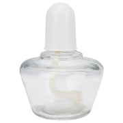 Large 250 ml laboratory alcohol lamp, high-transparency glass, suitable for extended experiments requiring steady heat output