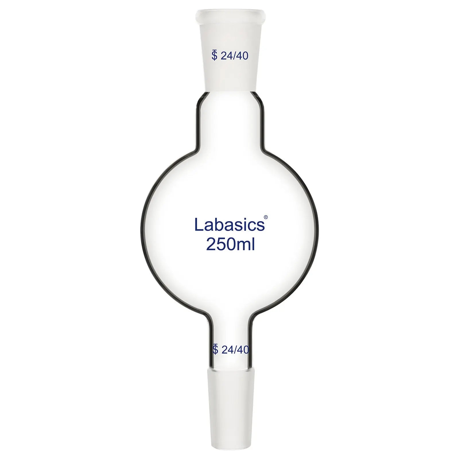 Chromatography reservoir, 250 mL, borosilicate glass, 24/40 joint, high chemical resistance, precise monitoring for chromatography experiments