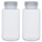250 ml PP wide-mouth storage bottle, transparent lab container with screw cap