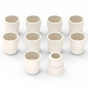Large 29 mm flip-top rubber stopper, designed for 29/42 joint glassware, reusable natural rubber, precision-crafted