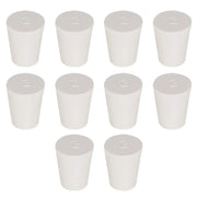 Solid Rubber Stoppers, White Labasics