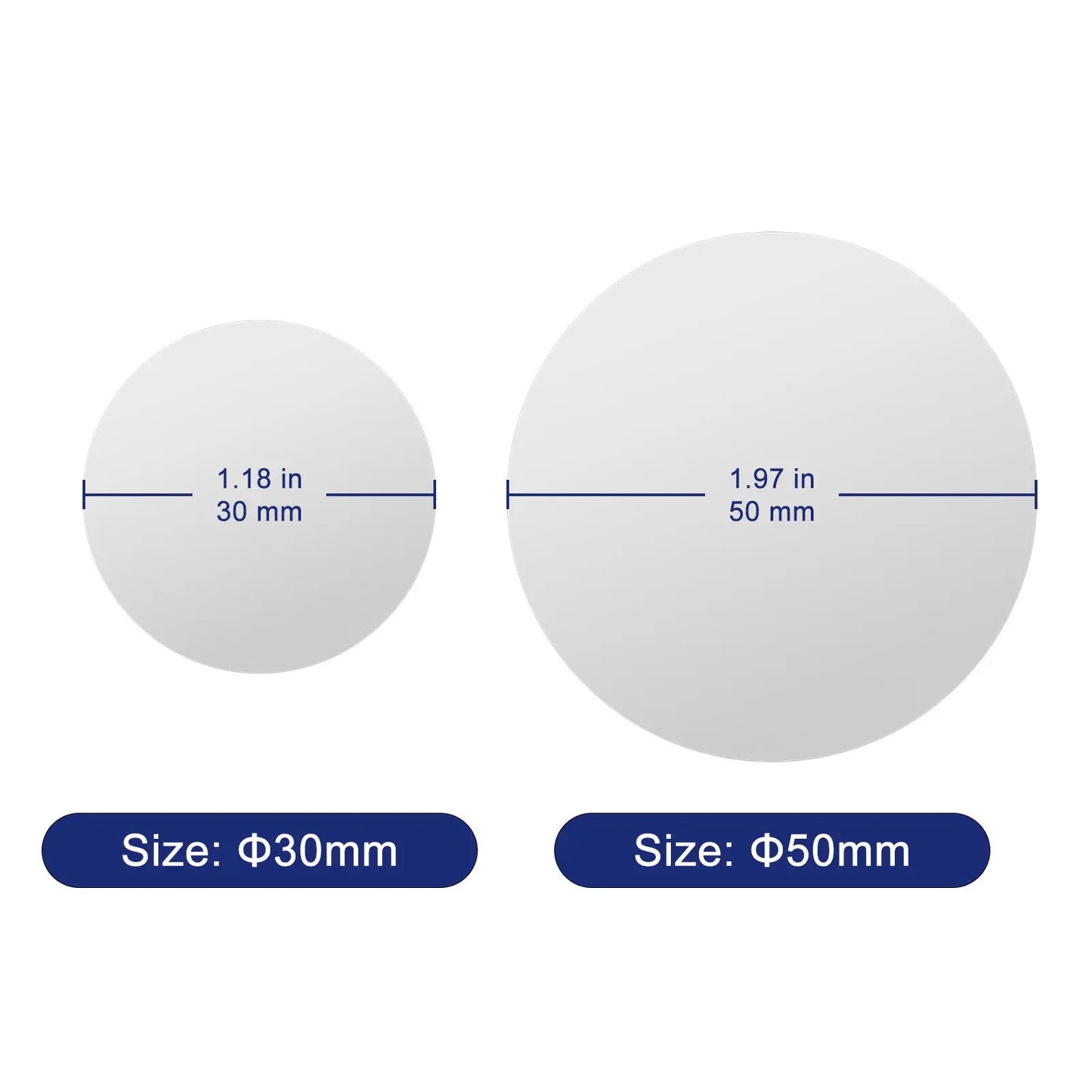 Nafion Proton Exchange Membrane (PEM), 30–100 mm, 1 pc Labasics