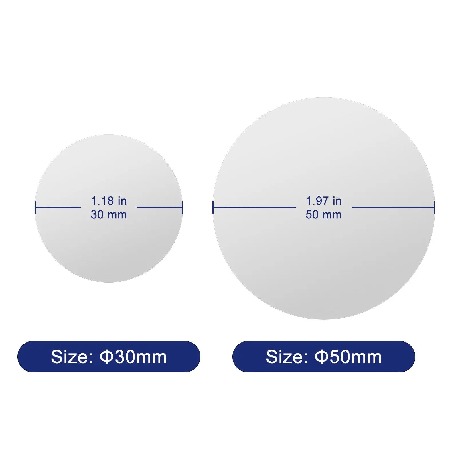 Nafion Proton Exchange Membrane (PEM), 30–100 mm, 1 pc Labasics