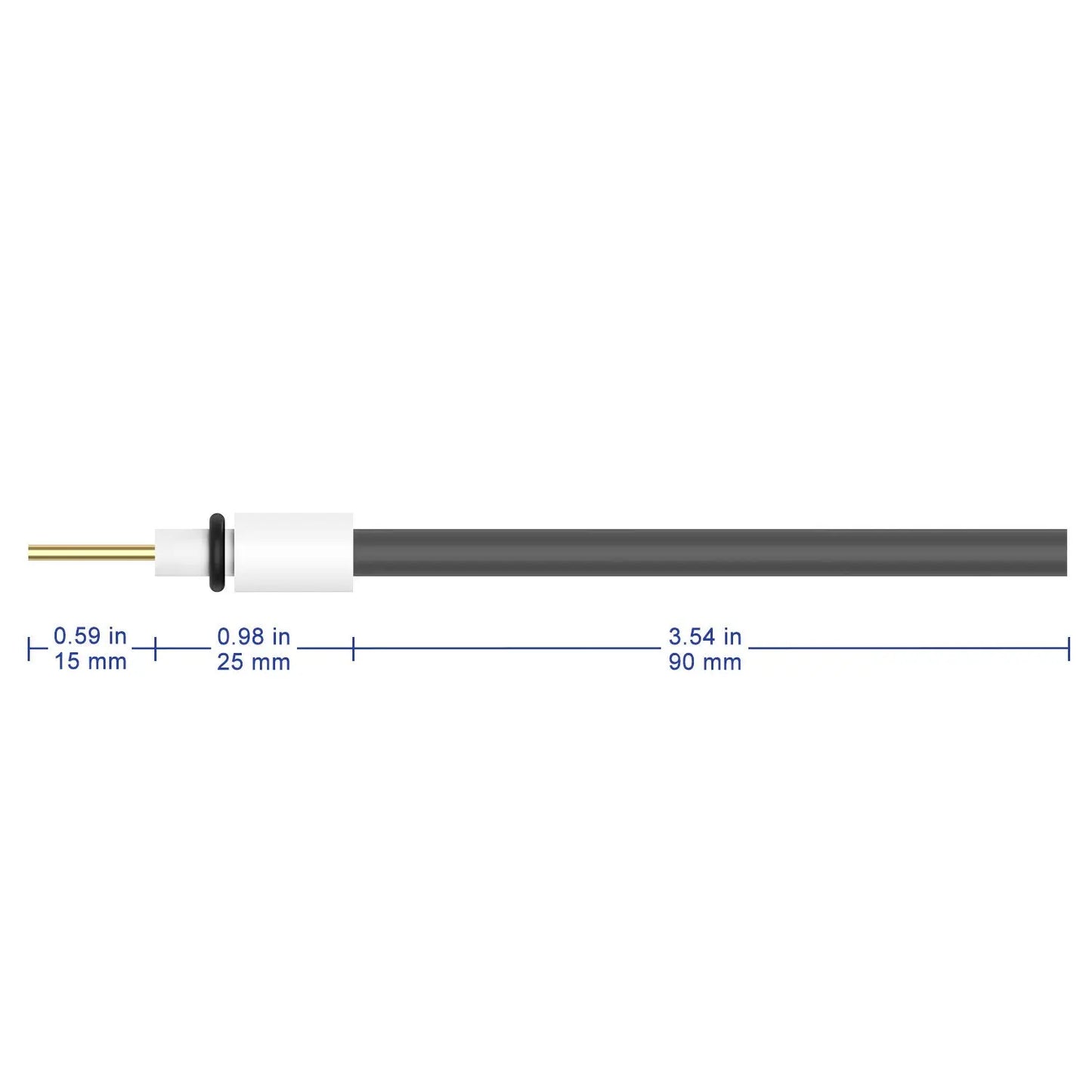 99.95% Purity Graphite Electrode Cathode Working Electrode Labasics