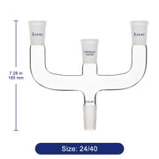 4 Way Claisen Distillation Adapter Labasics