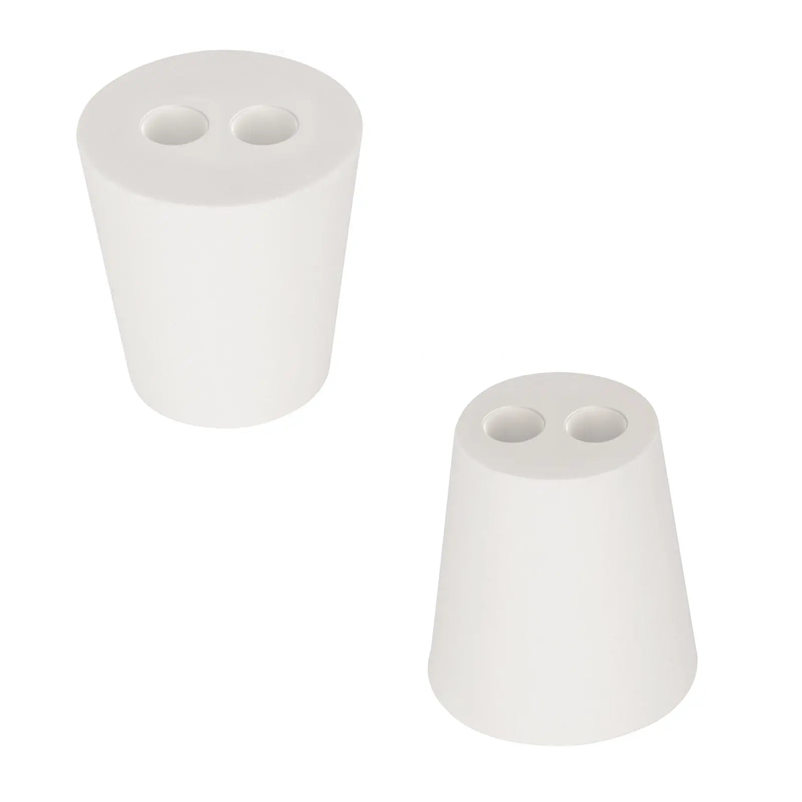 Dual-Hole Rubber Stoppers, 5 Packs Labasics