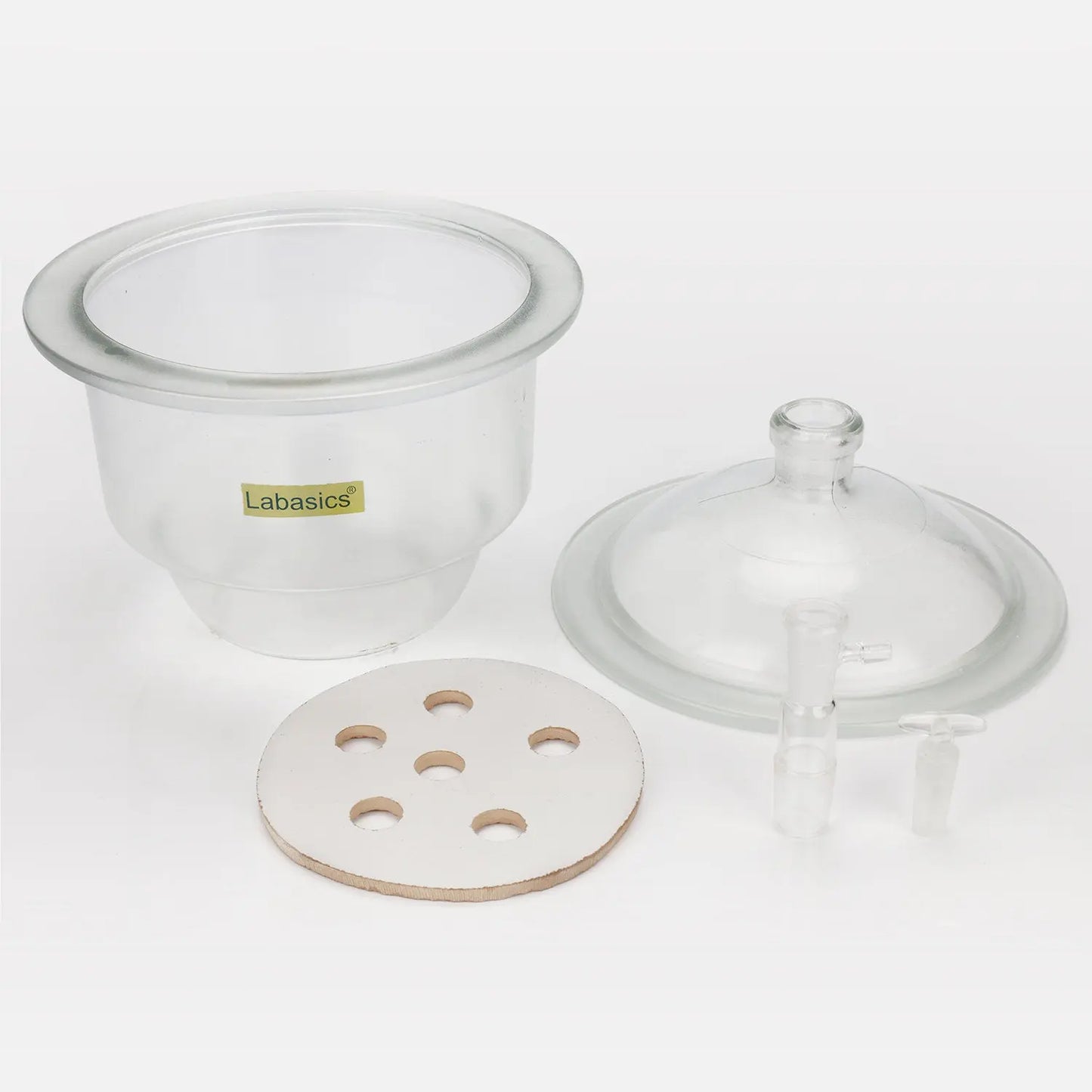 Borosilicate Glass Lab Vacuum Desiccator Labasics