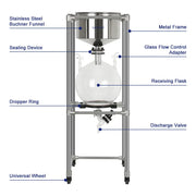 Integrated Stainless Steel Vacuum Filtration Apparatus, 10-100L Labasics shop