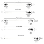 11 Pcs Lab Micro Spoon and Spatula Set Labasics