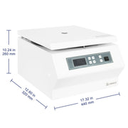 Low-Speed Digital Centrifuge, 4000 RPM Max Speed, 2600xg Max Centrifugal Force, Swing Rotor Labasics