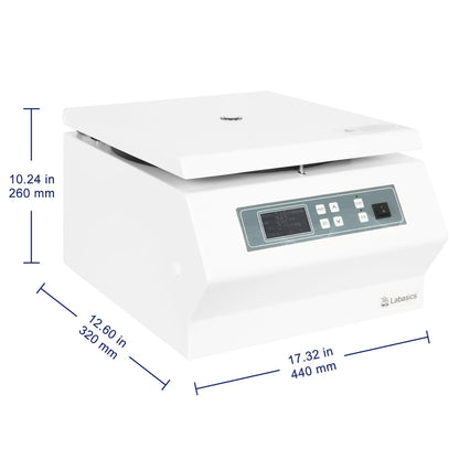 Low-Speed Digital Centrifuge, 4000 RPM Max Speed, 2600xg Max Centrifugal Force, Swing Rotor Labasics