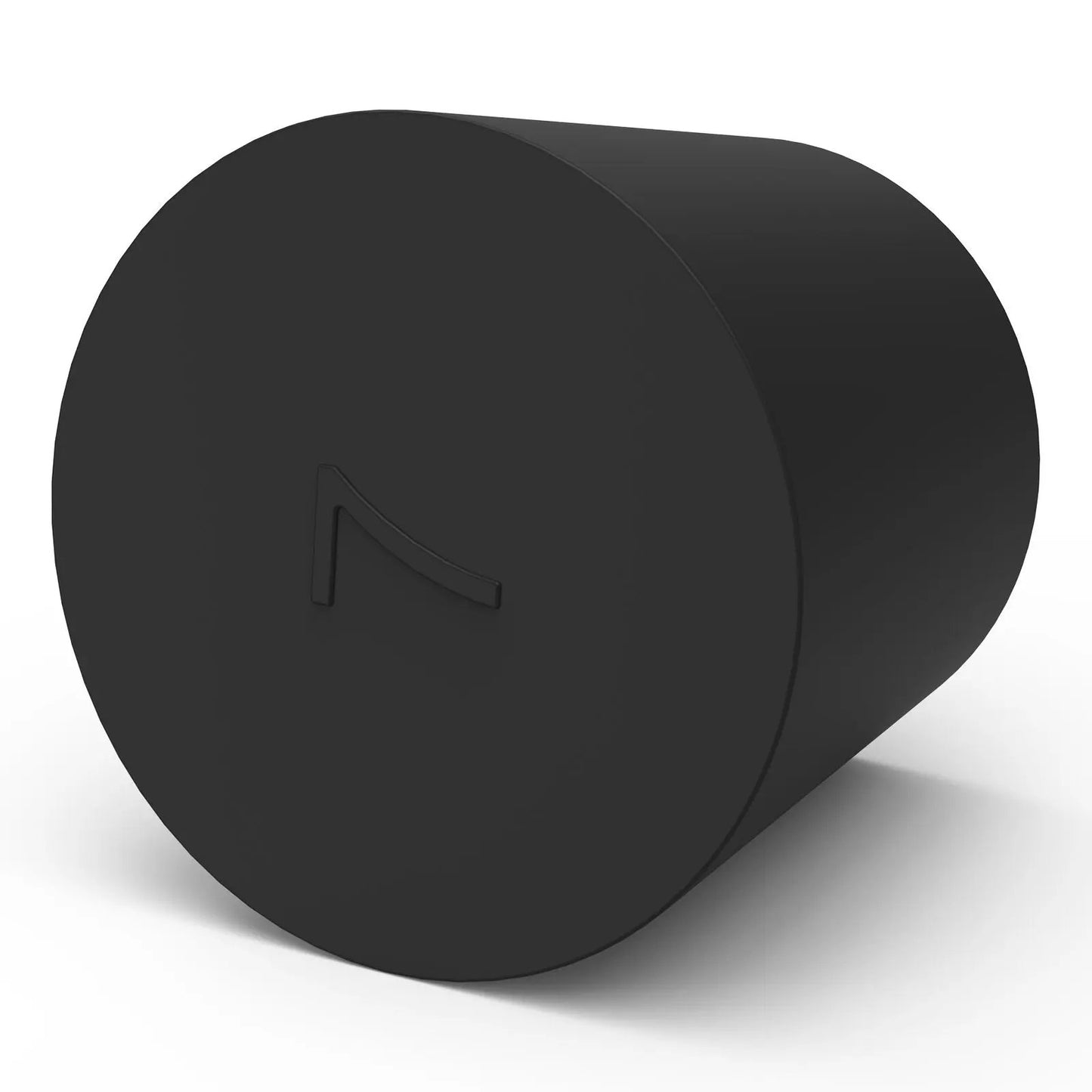 Rubber Stopper, Conical Solid, Black, 5/10 Pack Labasics