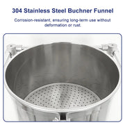 Separable Stainless Steel Vacuum Filtration Apparatus, 10-100L Labasics shop