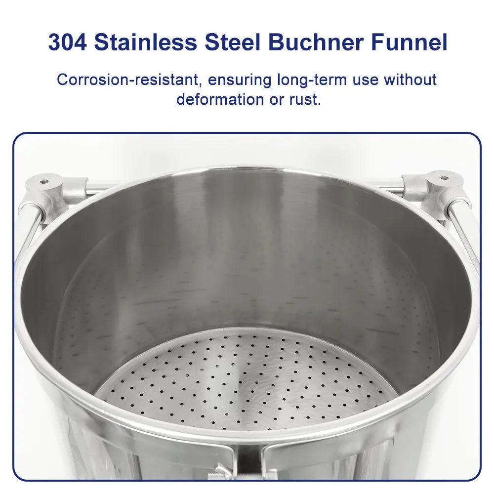 Separable Stainless Steel Vacuum Filtration Apparatus, 10-100L Labasics shop