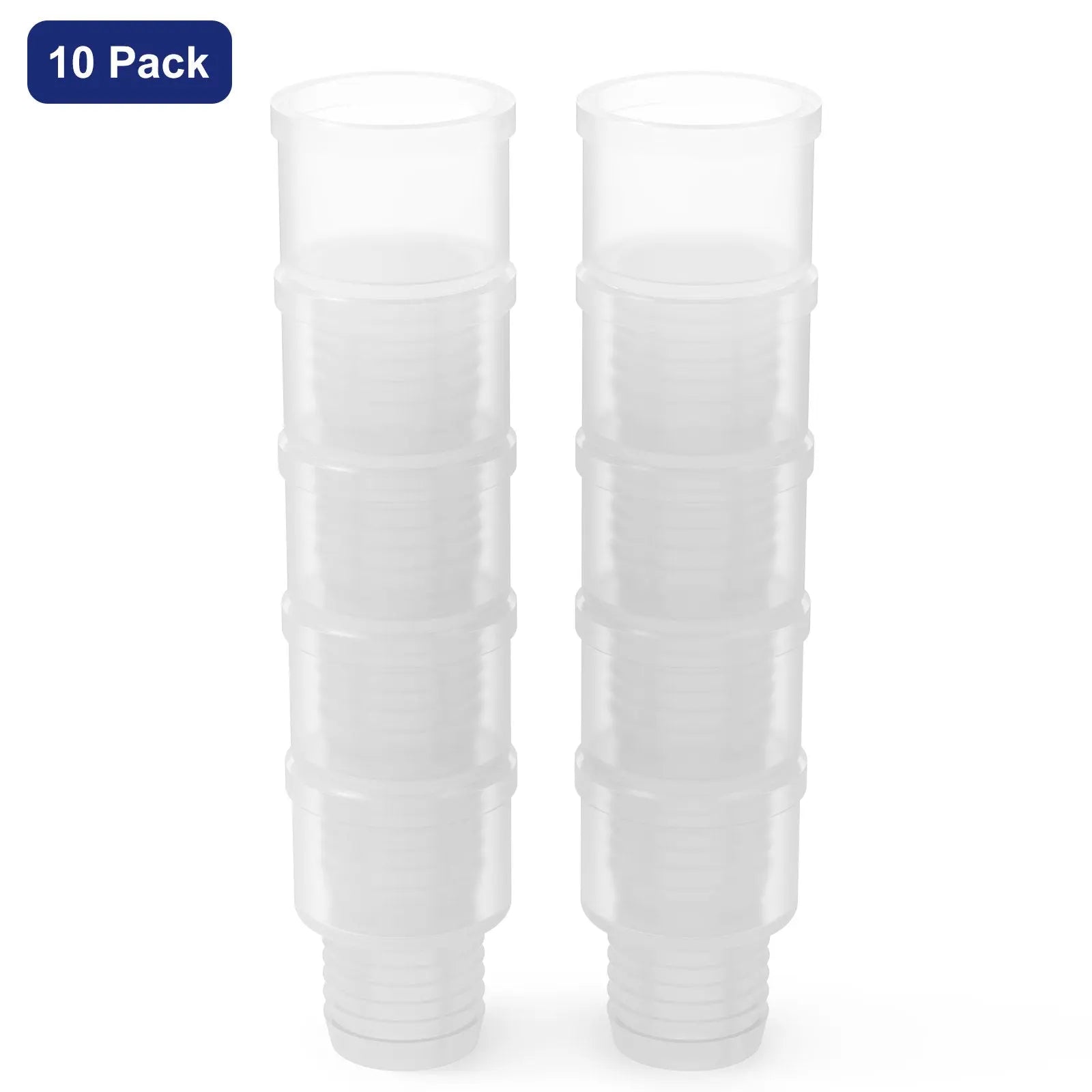 Silicone Flip-Top Stopper, Threaded Design, 10 Pack Labasics