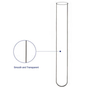 Glass Round Bottom Test Tubes, 20 mm OD X 150 mm Length, 20-50 Packs Labasics