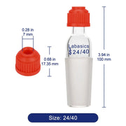 Thermometer Inlet Adapter, 80 mm Height Labasics
