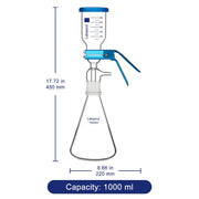 Vacuum Filtration Apparatus, 500-2000 ml Labasics