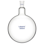 1 neck round bottom flask, 3000 mL (3 L), 24/40 joint, borosilicate glass, suitable for large-scale heating and mixing