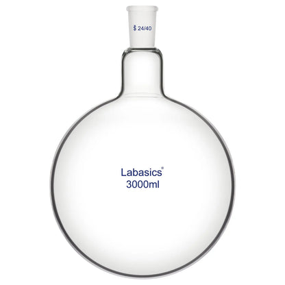 Glass Round Bottom Flask, 24/40 Standard Taper Outer Joint, 50-2000 mL Labasics