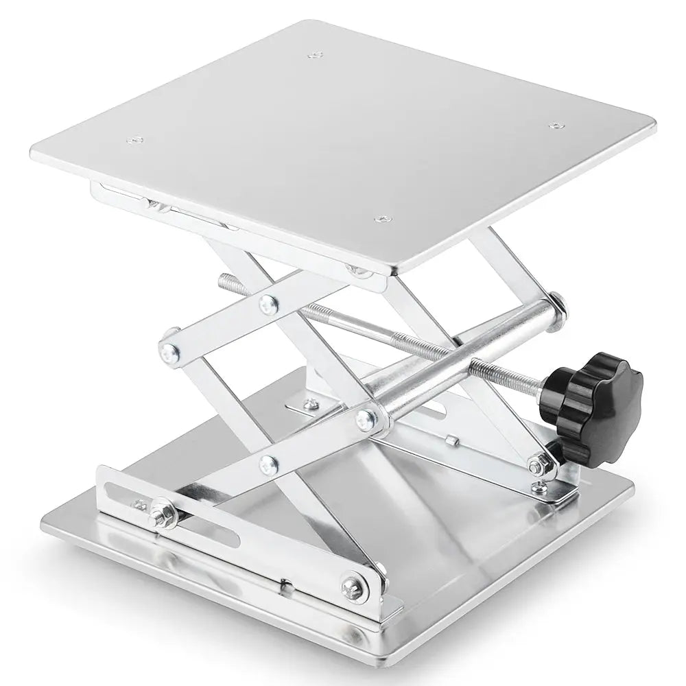 300×300 mm heavy duty scissor jack lift table with 25 kg maximum load for large laboratory equipment