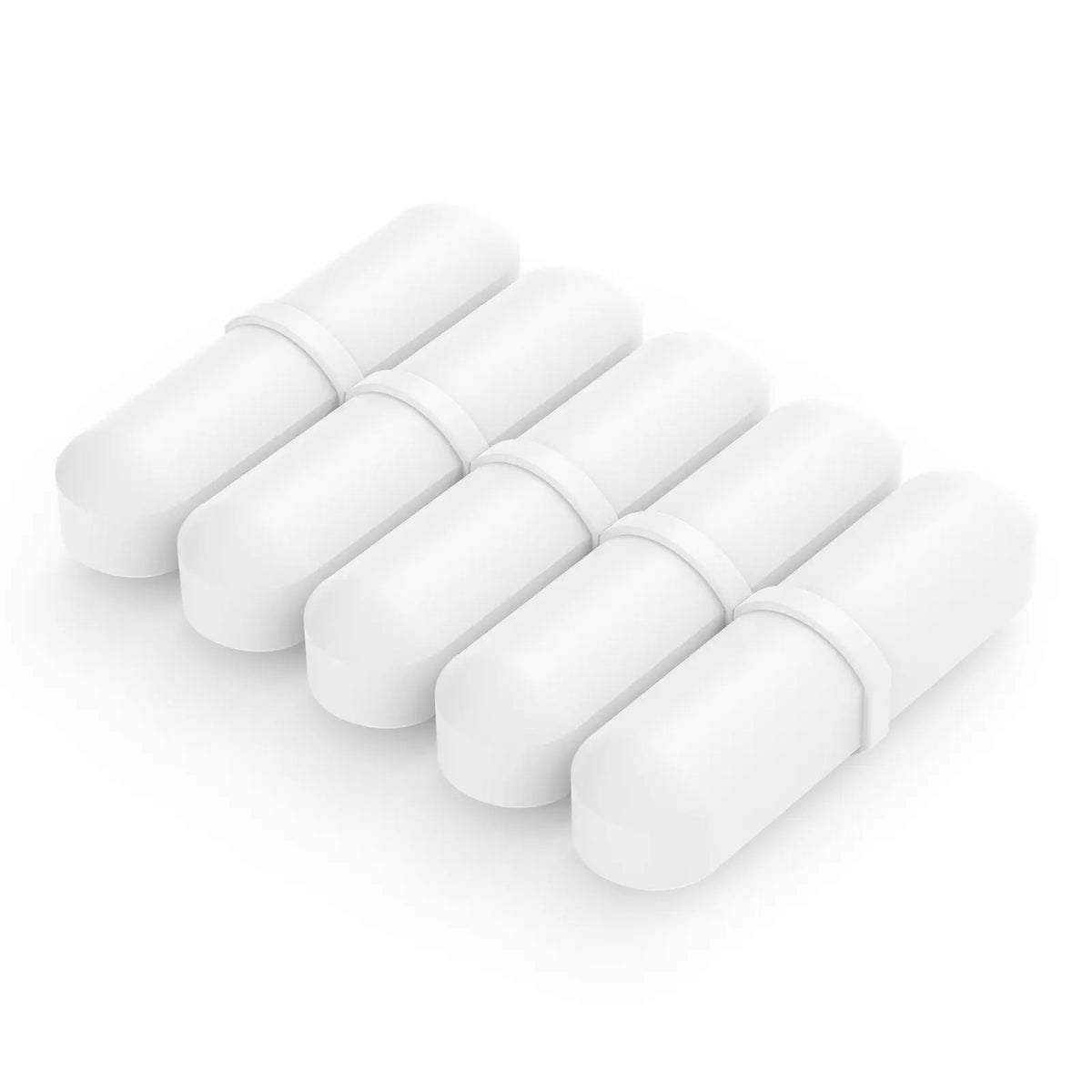 30 mm magnetic stir bar used for medium-scale chemical and biological solution mixing