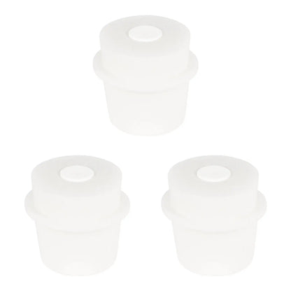 Silicone Stopper, with Detachable Glass Frit, 3/5 Pack Labasics