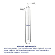 One-Piece Borosilicate Glass Vacuum Trap Labasics