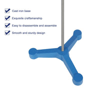 Laboratory tripod stand with triangular base design for stable experimental support