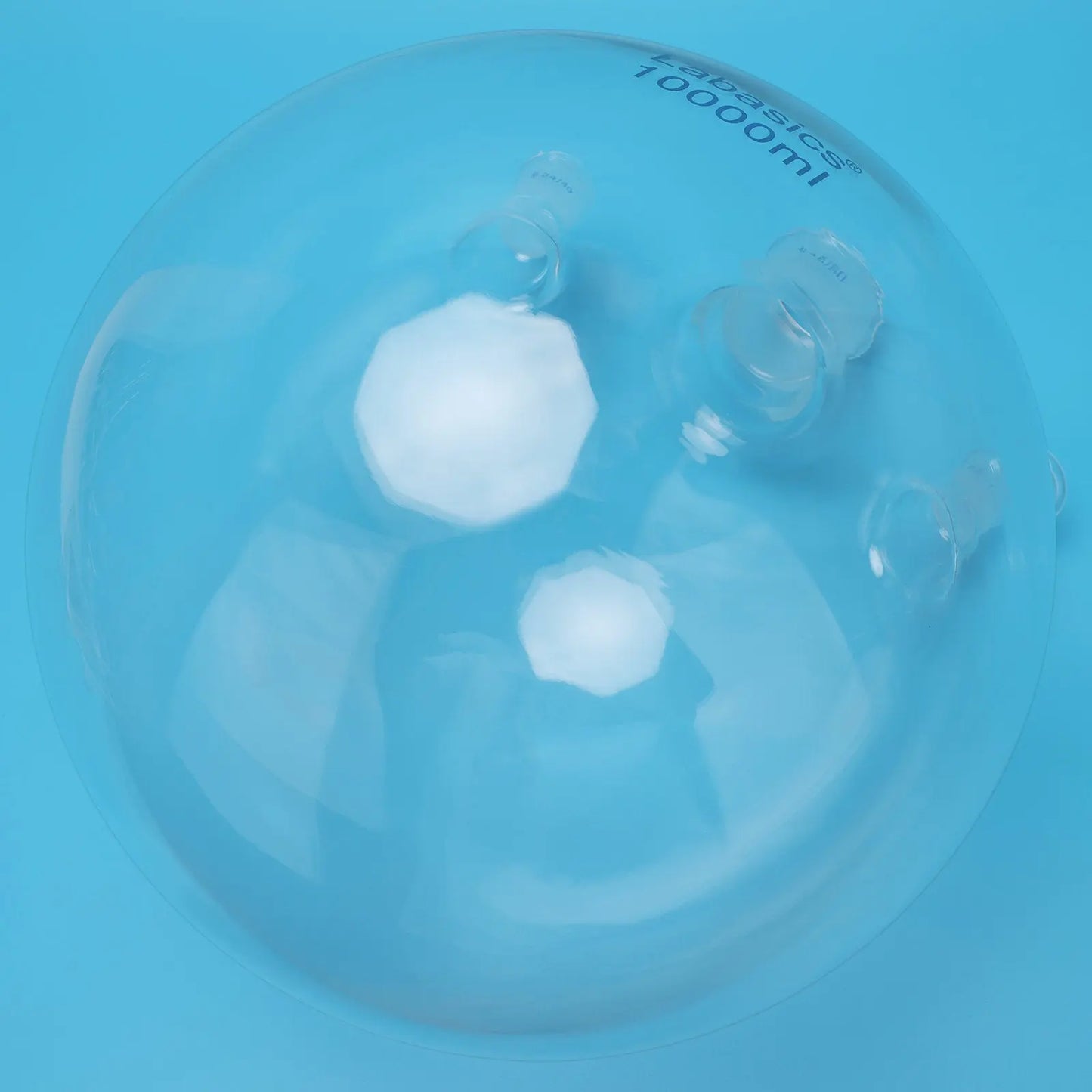 3 Neck Round Bottom Flask, 45/50 Center and Two 24/40 Side Joints, 5-20 L Labasics