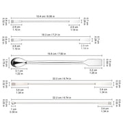 10 Pcs Lab Micro Spoon and Spatula Set Labasics