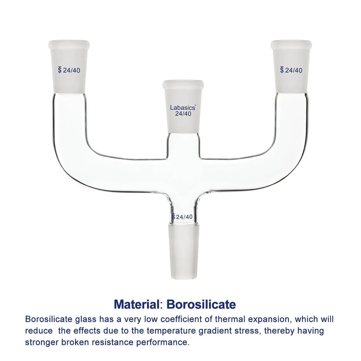 4 Way Claisen Distillation Adapter Labasics