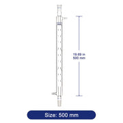 Glass Allihn Condenser, 24/40 Joint Jacket Length Labasics