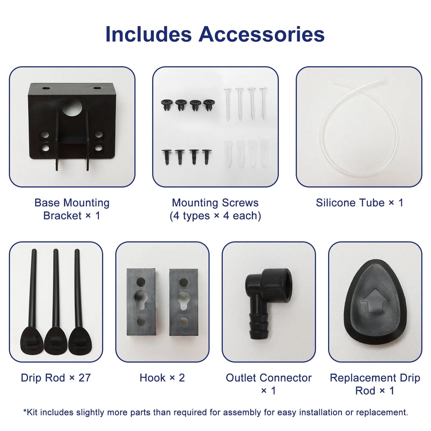 Drying Rack with 27 Detachable Pegs and Water Outlet Hose Labasics