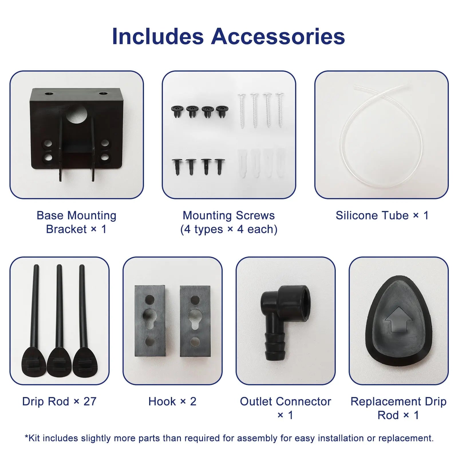 Drying Rack with 27 Detachable Pegs and Water Outlet Hose Labasics