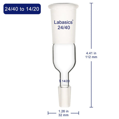 Enlarging Adapter Glass Adapter， 1 Pack Labasics