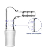 Inlet Adapter with Hose, 90 Degree Vacuum/Gas Bent Labasics